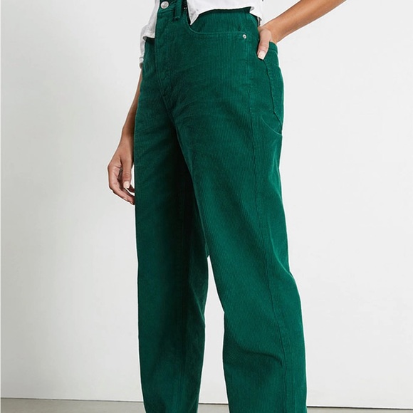 NWT Pacsun Green Corduroy Pants - Picture 1 of 6